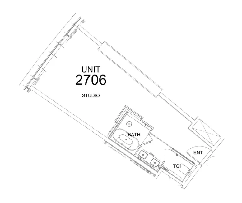 DAMAC Damac Towers by Paramount floor plan