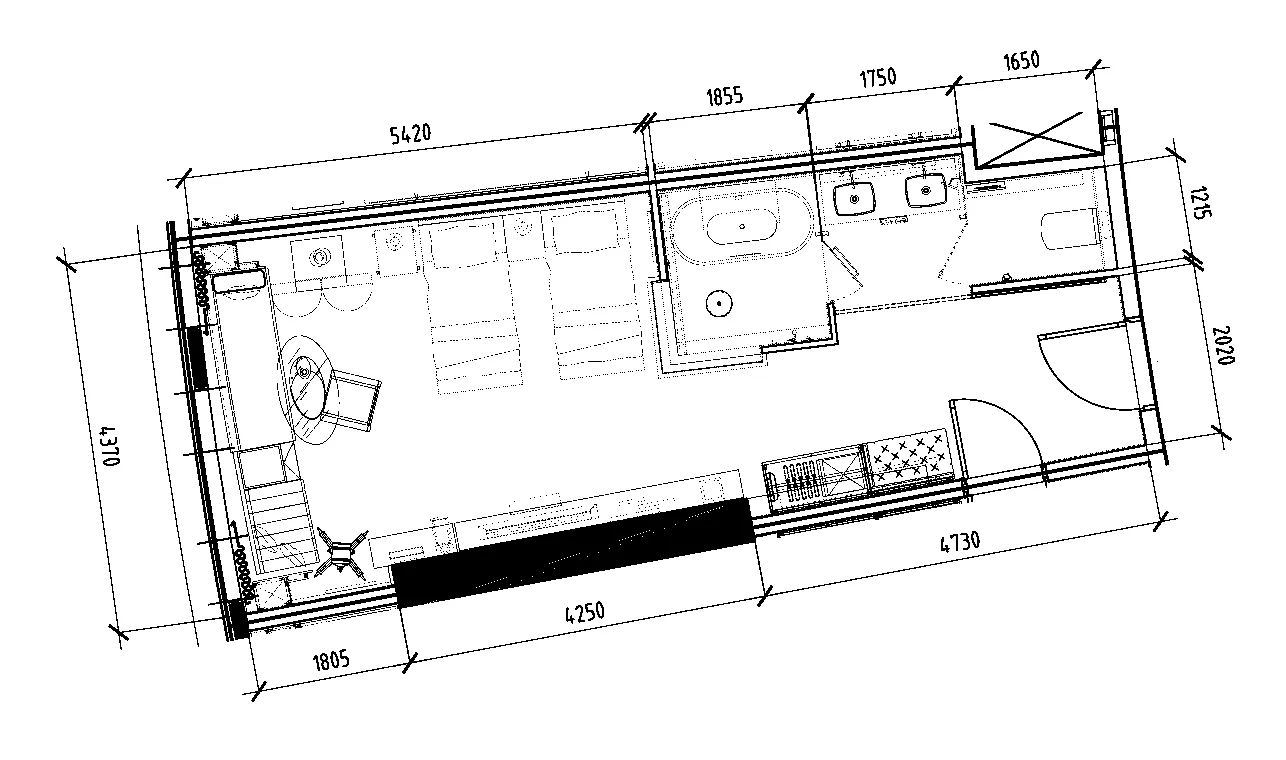 DAMAC Damac Towers by Paramount floor plan