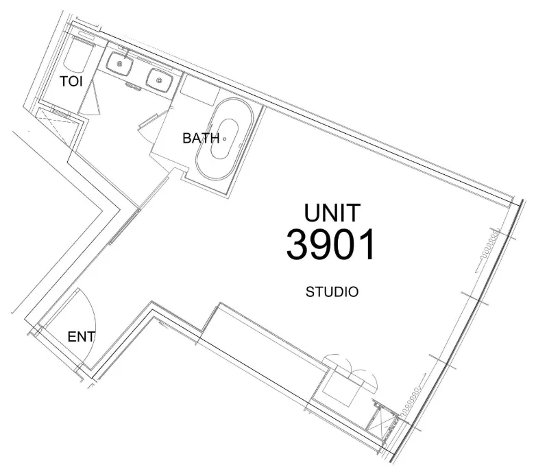 DAMAC Damac Towers by Paramount floor plan