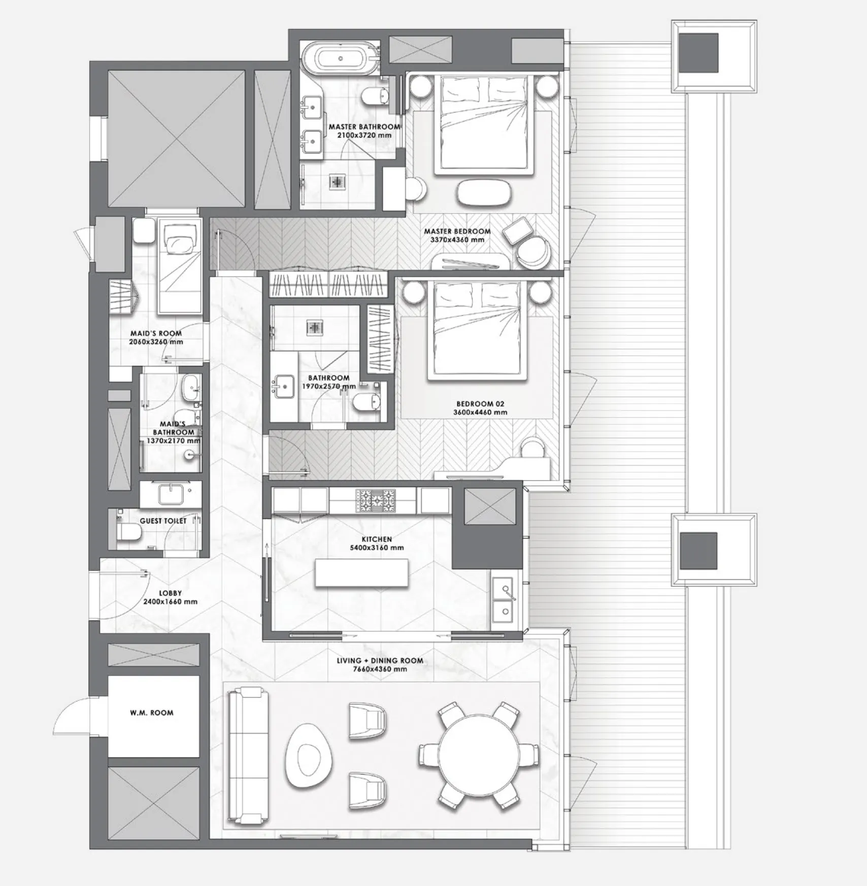 Dar Global DaVinci floor plan