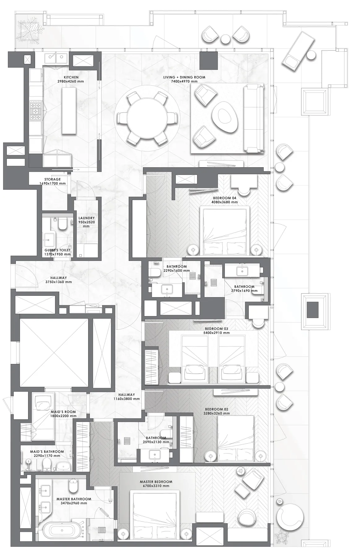 Dar Global DaVinci floor plan