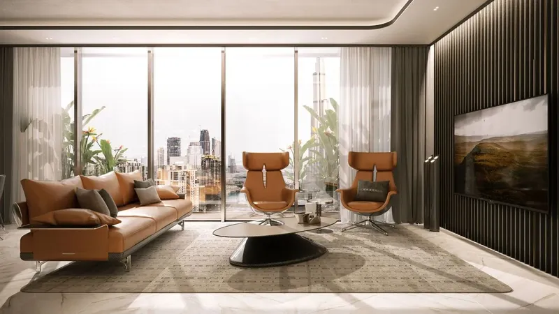 Interior at DaVinci in Business Bay Dubai