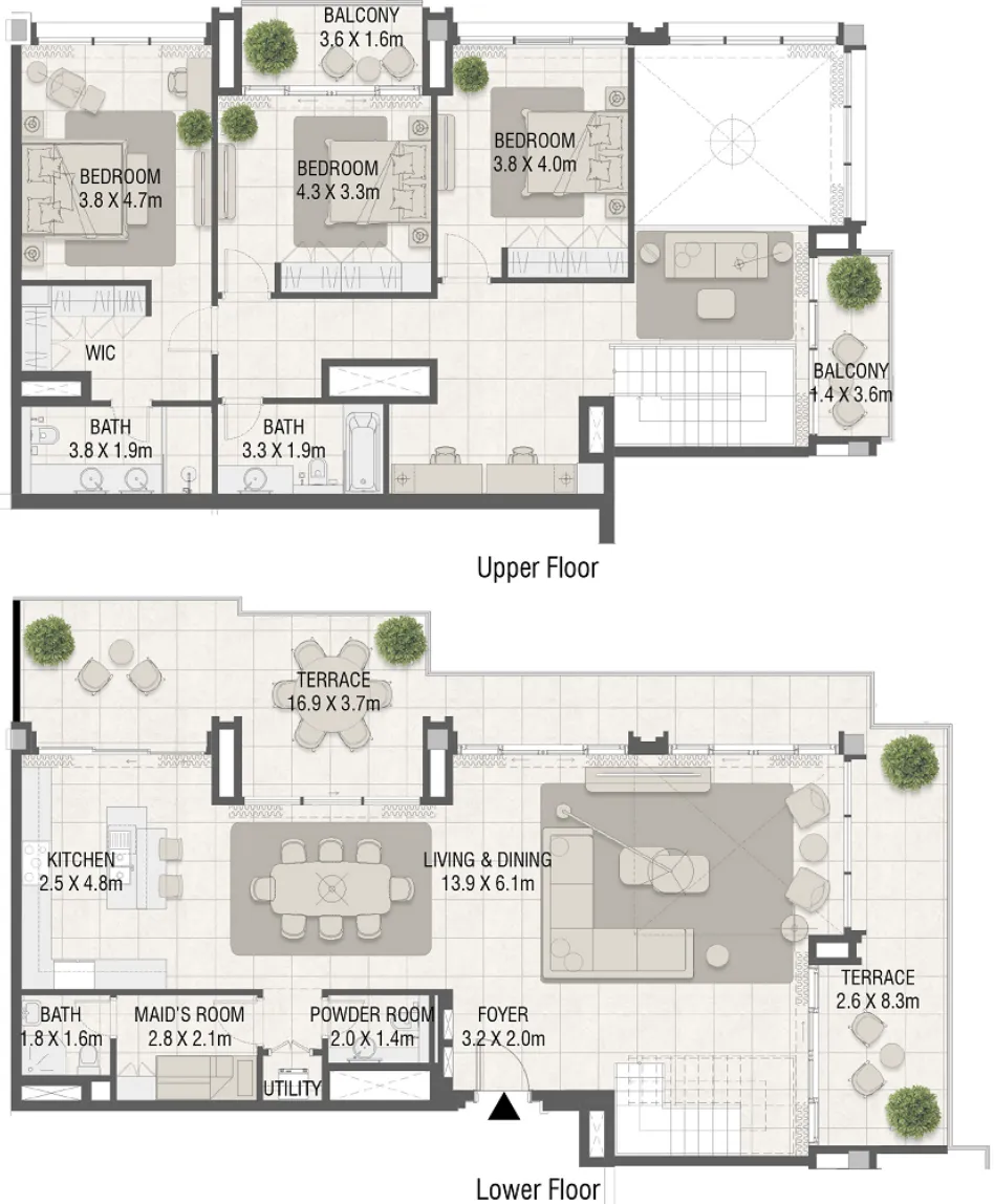 Meraas Design Quarter floor plan