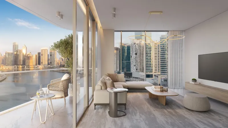 Interior at DG1 Living in Business Bay Dubai
