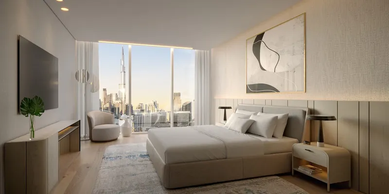 Interior at DG1 Living in Business Bay Dubai