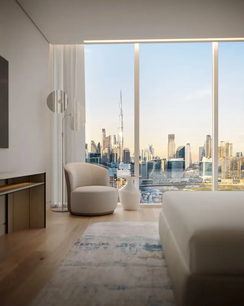 Interior at DG1 Living in Business Bay Dubai