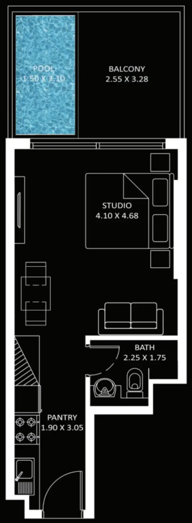 Danube Diamondz floor plan
