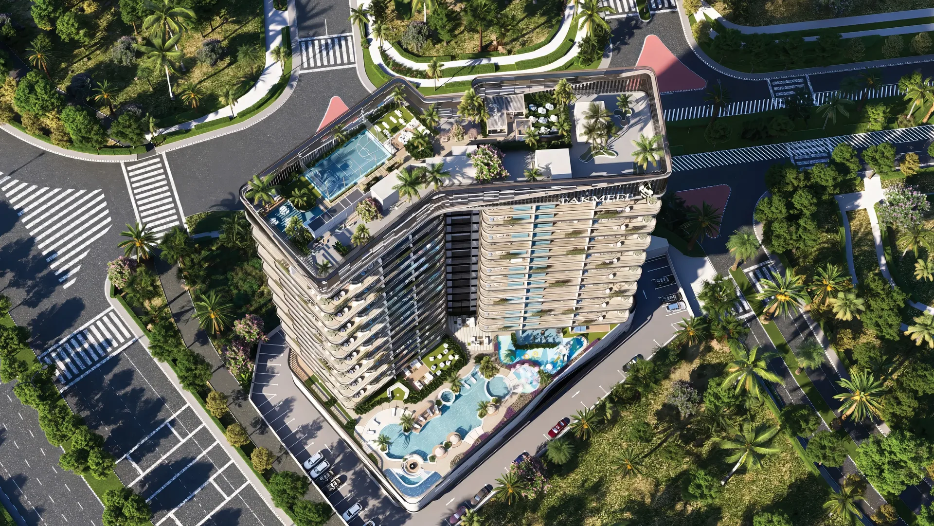 Exterior at Divine Al Barari in Majan Dubai
