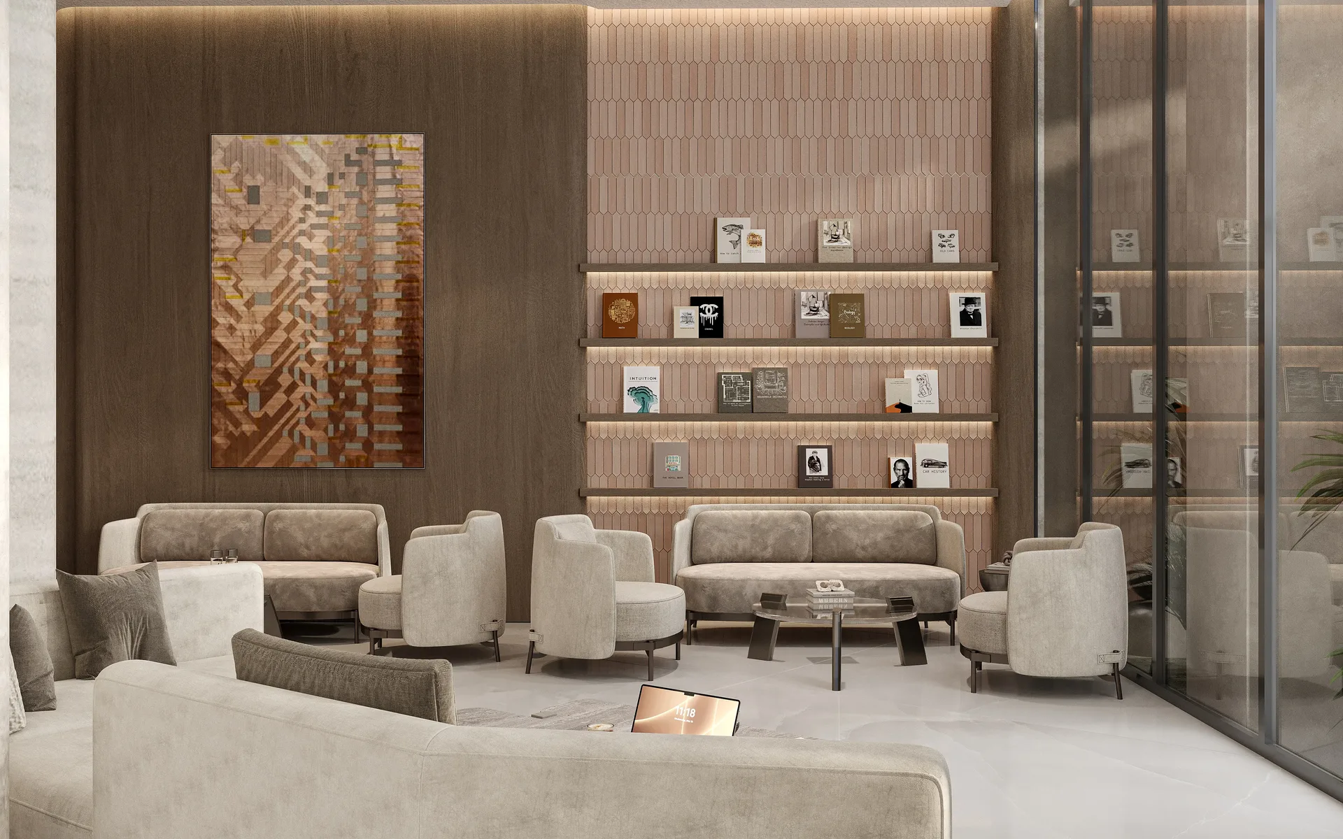 Takmeel Real Estate Development Divine Al Barari Lobby