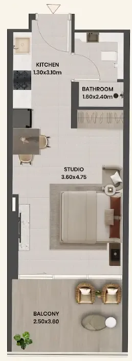 Takmeel Real Estate Development Divine Al Barari floor plan