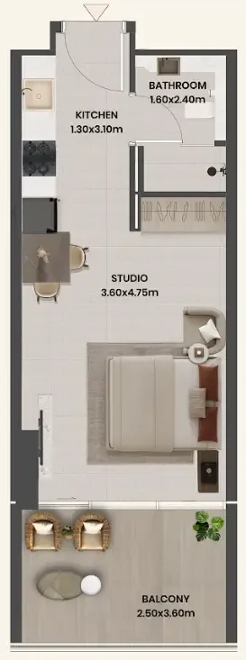 Takmeel Real Estate Development Divine Al Barari floor plan