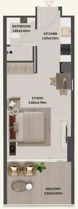 Takmeel Real Estate Development Divine Al Barari floor plan