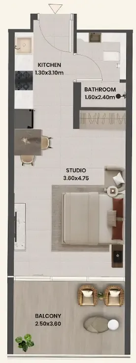 Takmeel Real Estate Development Divine Al Barari floor plan