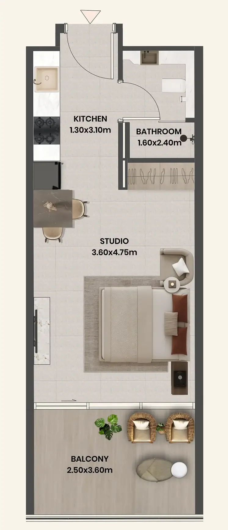 Takmeel Real Estate Development Divine Al Barari floor plan