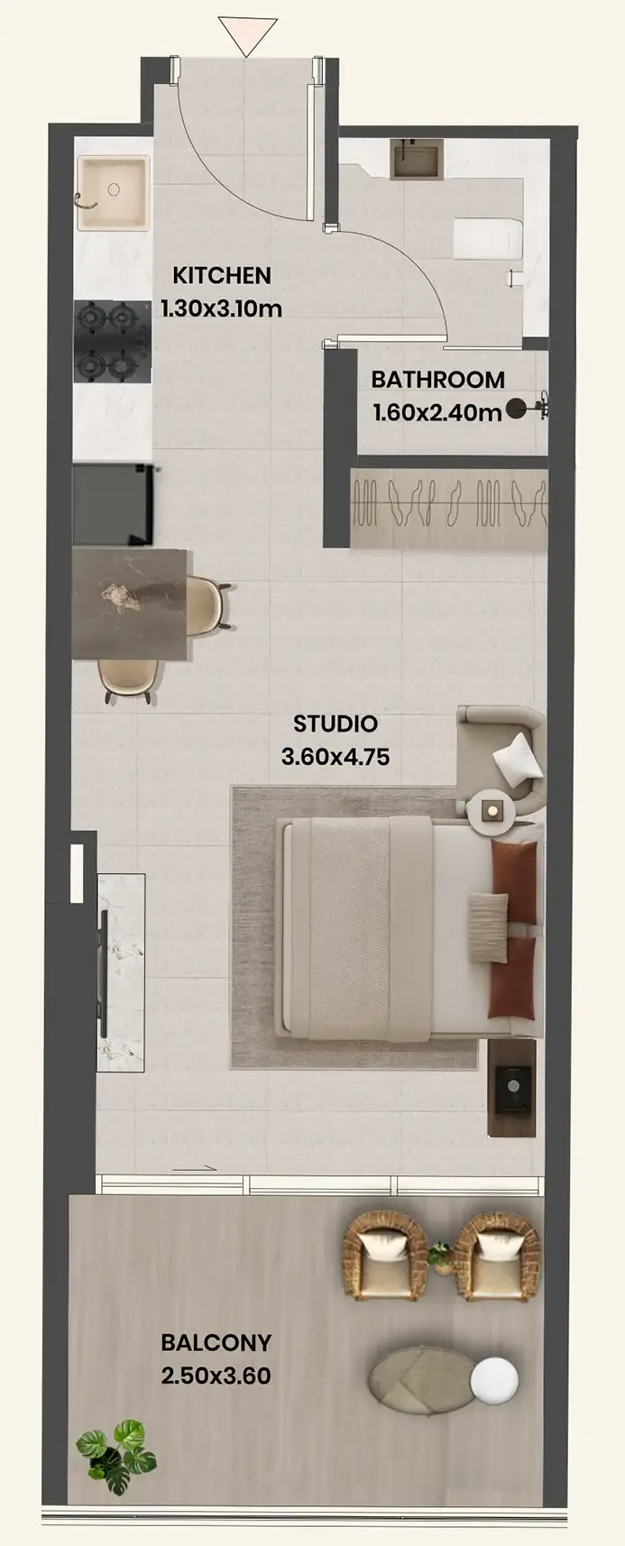 Takmeel Real Estate Development Divine Al Barari floor plan