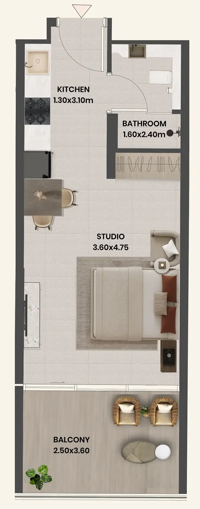Takmeel Real Estate Development Divine Al Barari floor plan