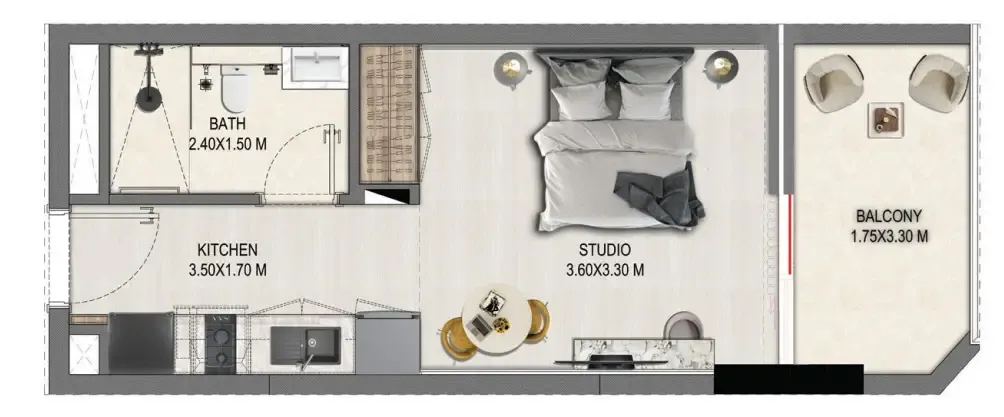 Takmeel Real Estate Development Divine Elements floor plan