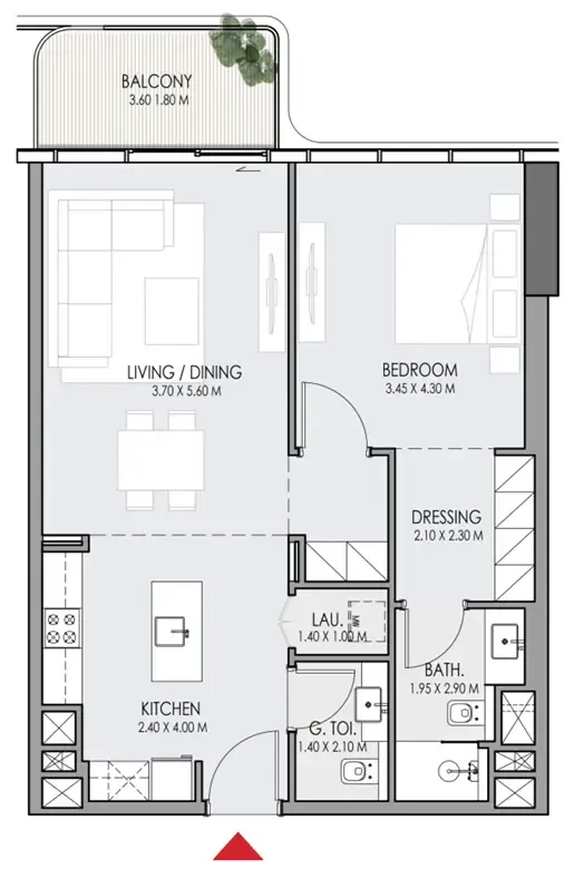 One Development Do Hotels and Residences floor plan