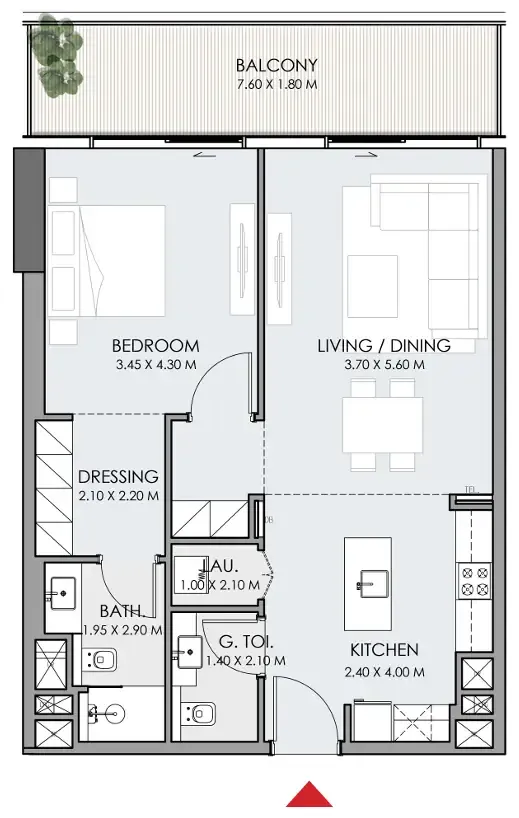 One Development Do Hotels and Residences floor plan
