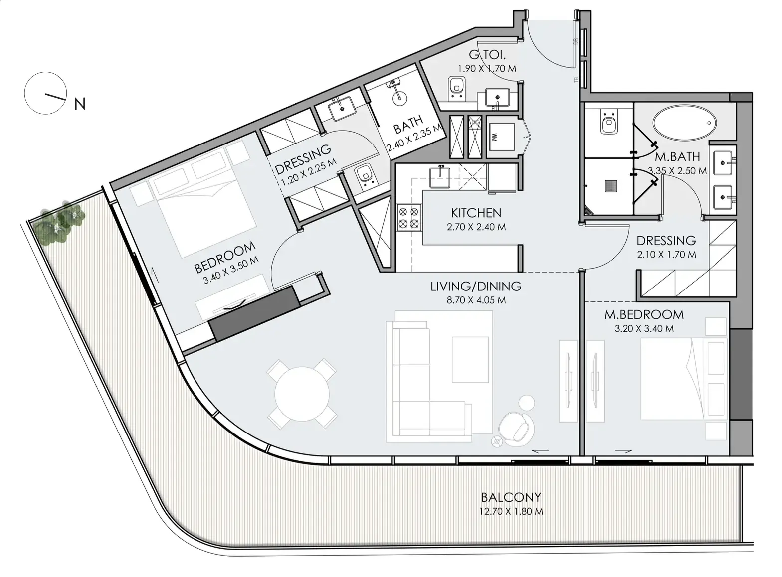 One Development Do Hotels and Residences floor plan