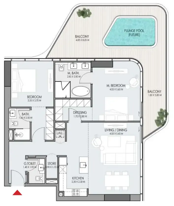 One Development Do Hotels and Residences floor plan