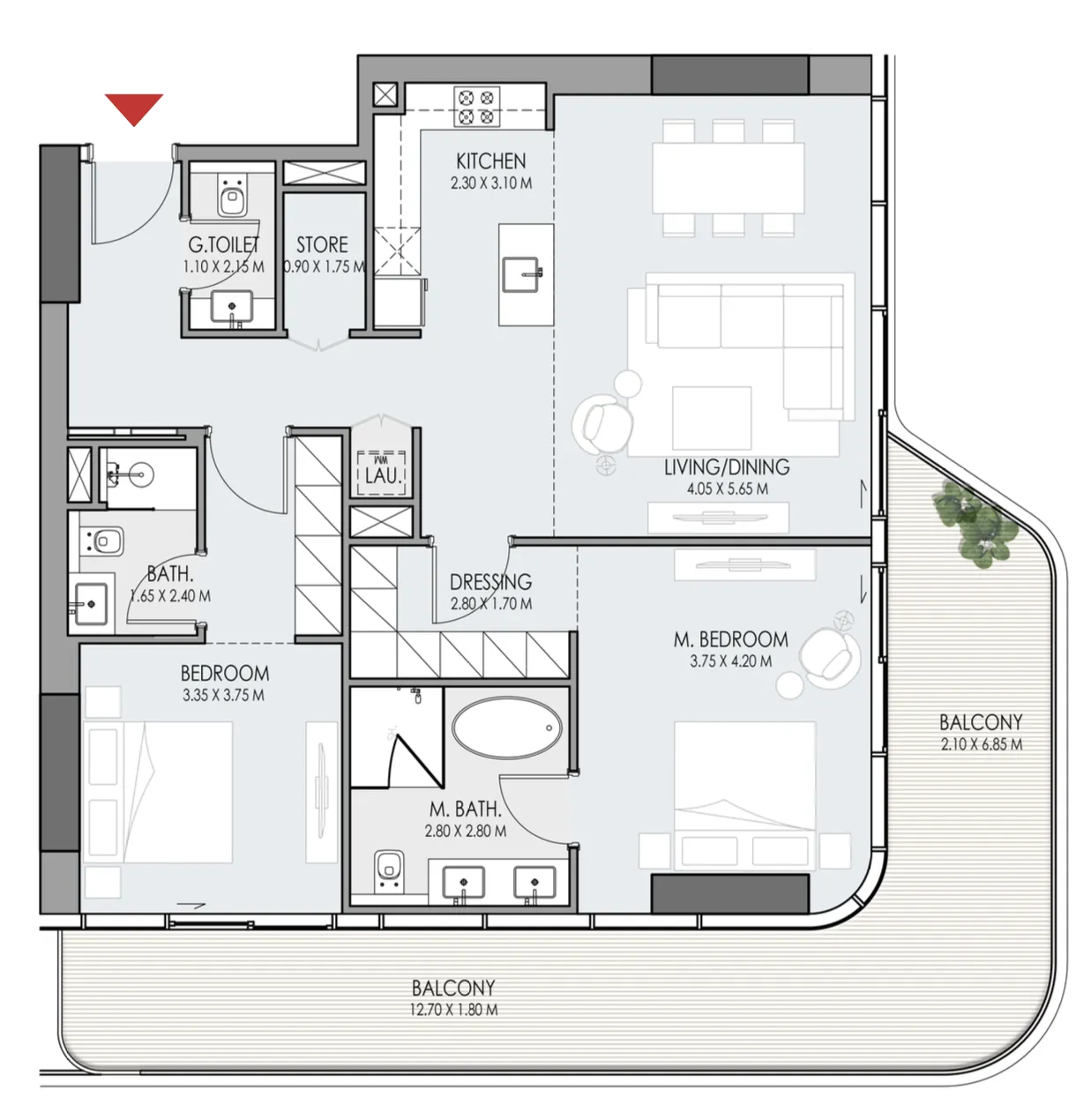 One Development Do Hotels and Residences floor plan