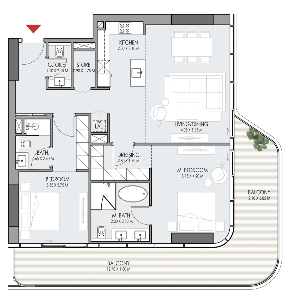 One Development Do Hotels and Residences floor plan