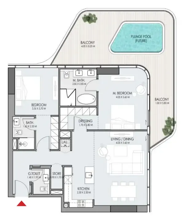 One Development Do Hotels and Residences floor plan