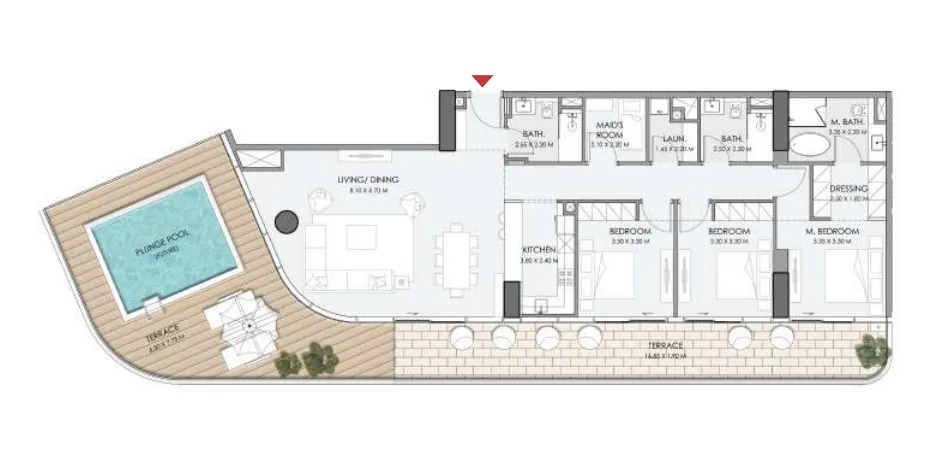 One Development Do Hotels and Residences floor plan