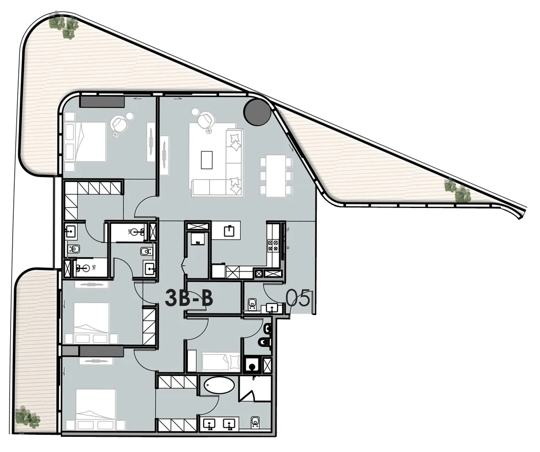One Development Do Hotels and Residences floor plan