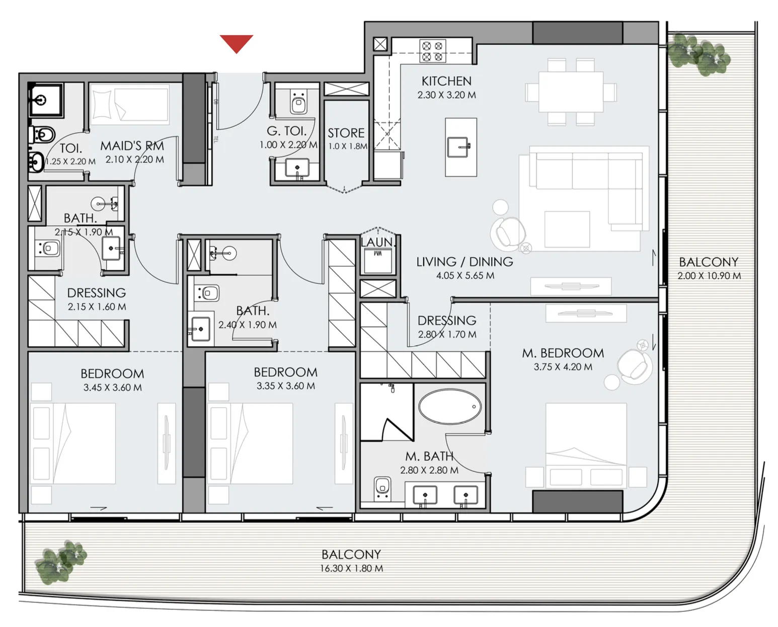 One Development Do Hotels and Residences floor plan