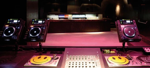 ⁠Dj Booth amenity image at Flow Residences
