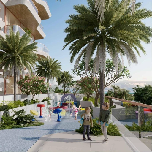 ⁠Splash Pool amenity image at Flow Residences