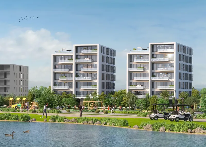 Exterior at Eden Golf Views 1 in Ajman