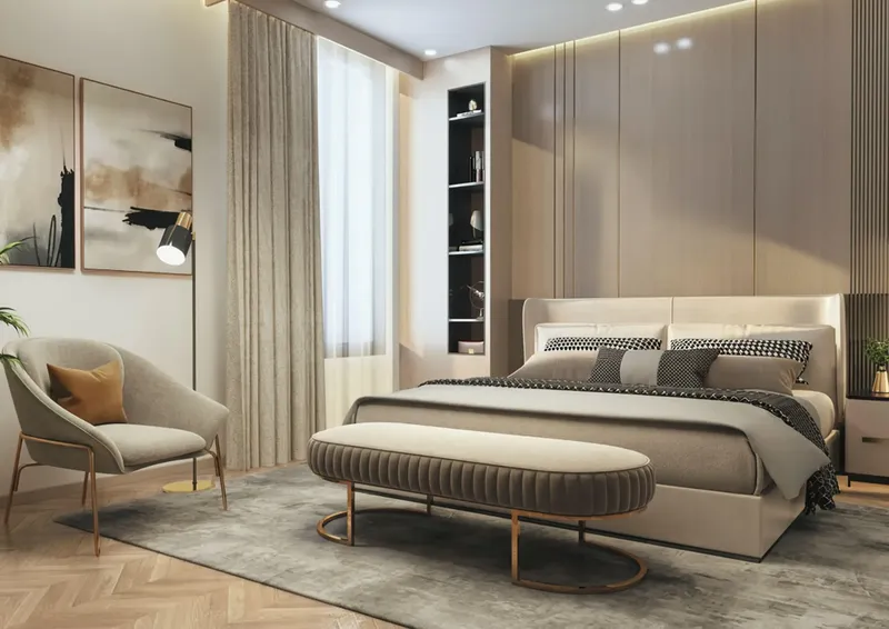 Interior at Eden Golf Views 1 in Ajman
