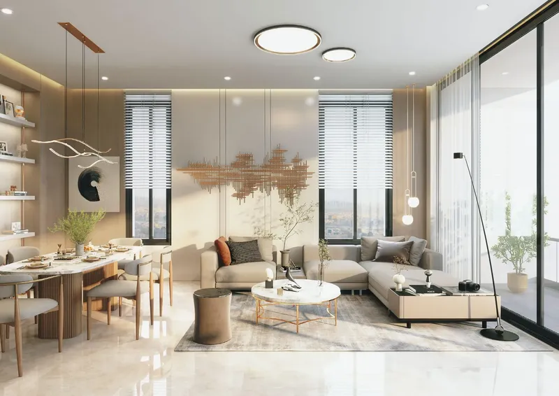 Interior at Eden Golf Views 1 in Ajman