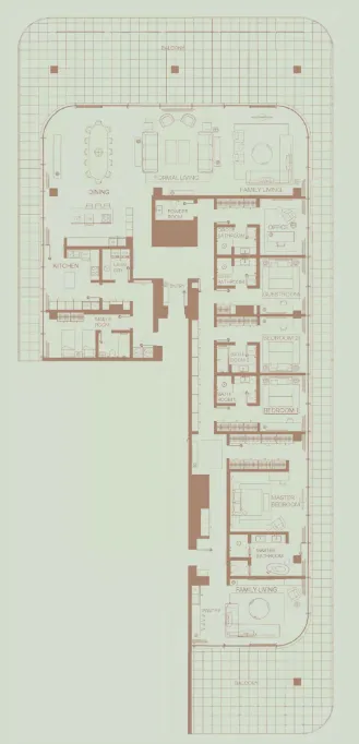 H&H Development Eden House The Park floor plan