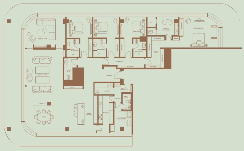 H&H Development Eden House The Park floor plan