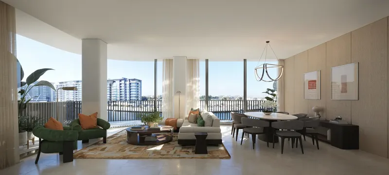 Interior at Eden House The Park in Al Wasl Dubai
