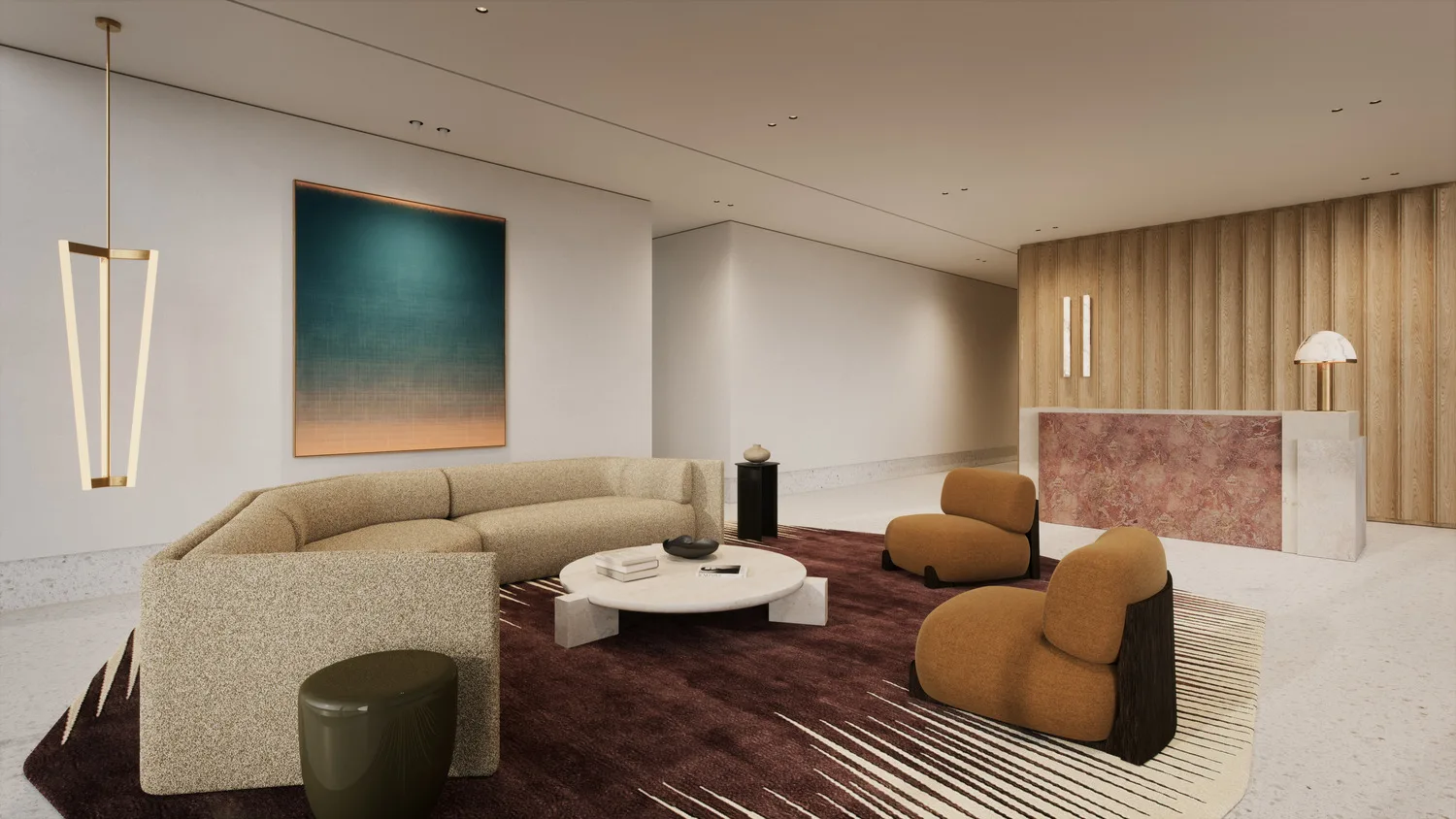 H&H Development Eden House The Park Lobby
