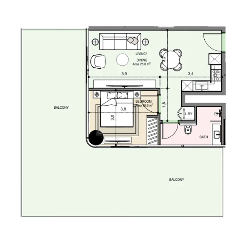 MGS-Development Edgewater Residences 1, 2 and 3 floor plan