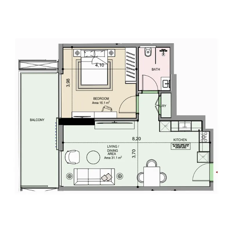 MGS-Development Edgewater Residences 1, 2 and 3 floor plan