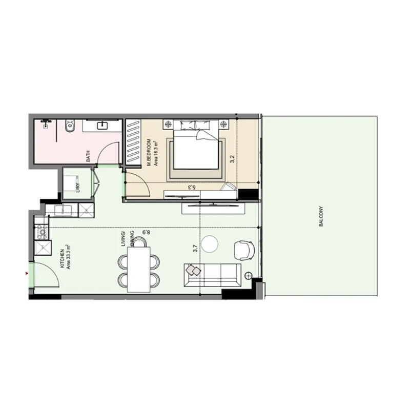 MGS-Development Edgewater Residences 1, 2 and 3 floor plan