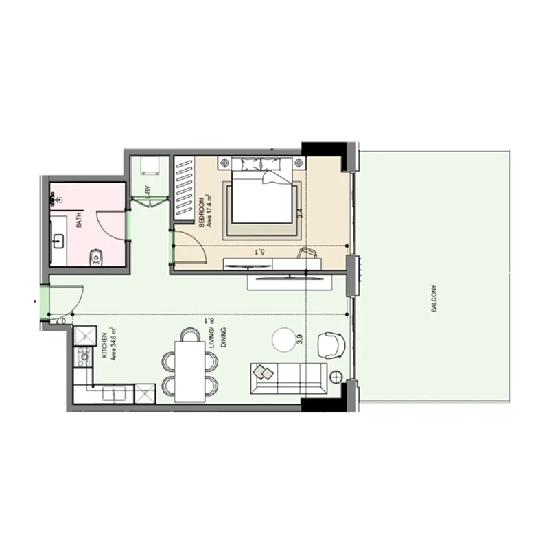 MGS-Development Edgewater Residences 1, 2 and 3 floor plan