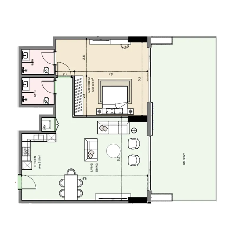 MGS-Development Edgewater Residences 1, 2 and 3 floor plan