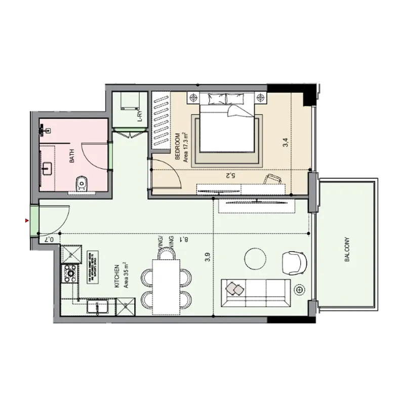 MGS-Development Edgewater Residences 1, 2 and 3 floor plan