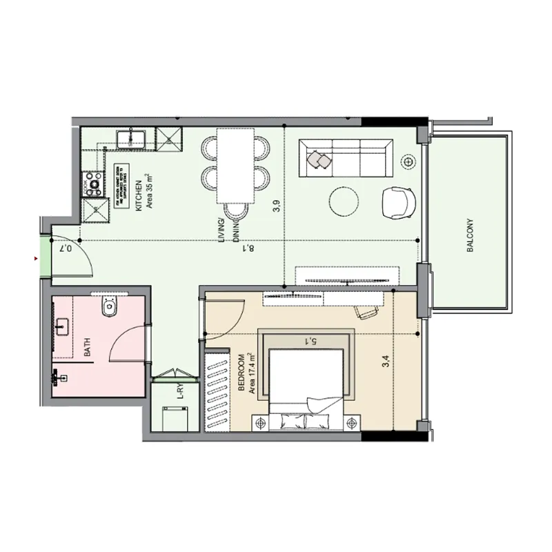 MGS-Development Edgewater Residences 1, 2 and 3 floor plan
