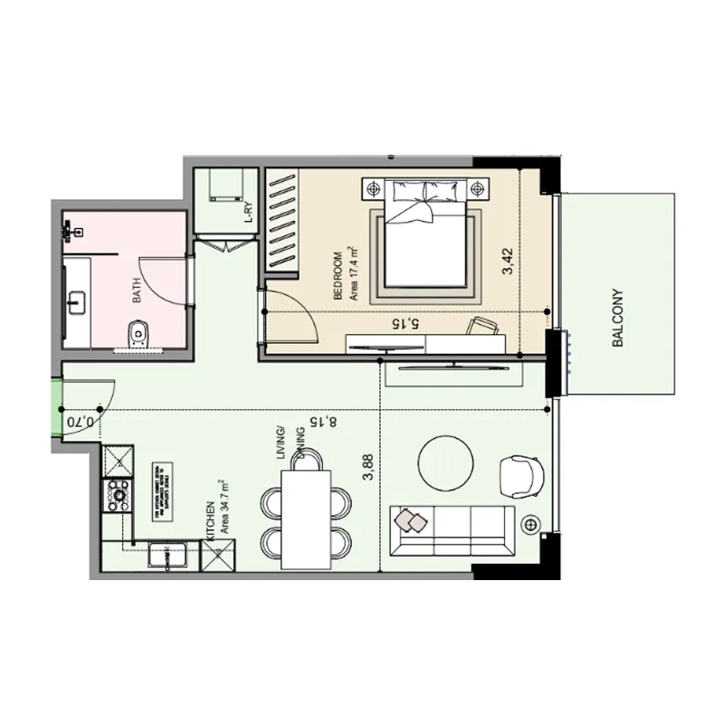 MGS-Development Edgewater Residences 1, 2 and 3 floor plan