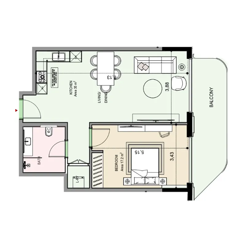 MGS-Development Edgewater Residences 1, 2 and 3 floor plan