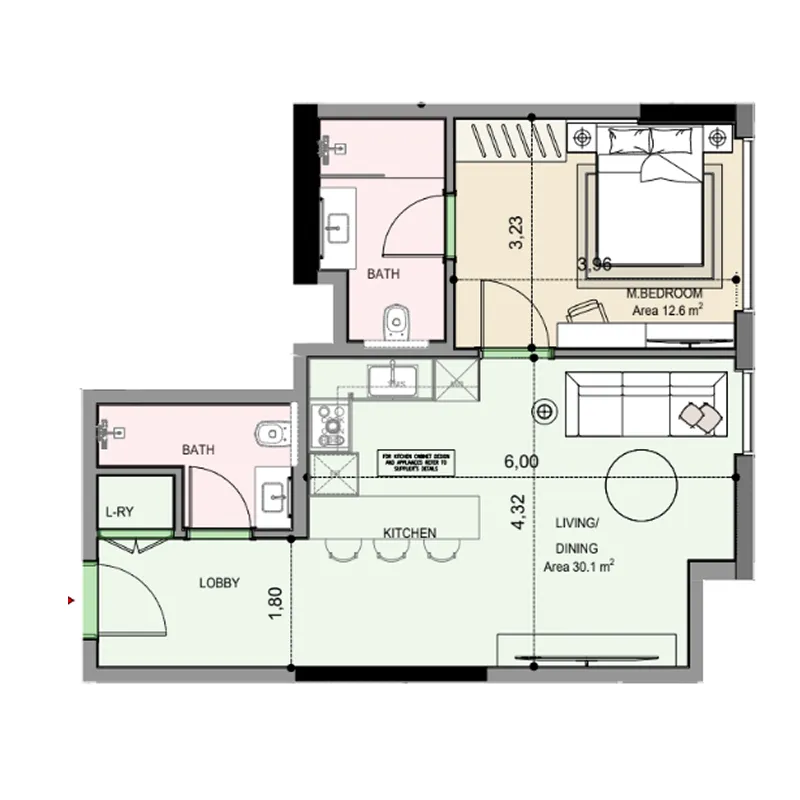 MGS-Development Edgewater Residences 1, 2 and 3 floor plan